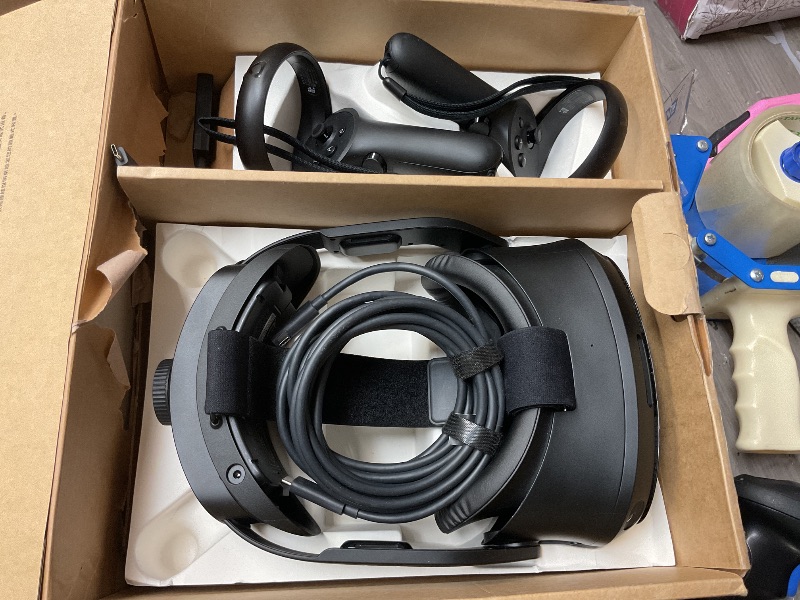 Photo 1 of HTC Vive Focus Vision — Mixed Reality and PC VR Headset + Controllers — Consumer Edition