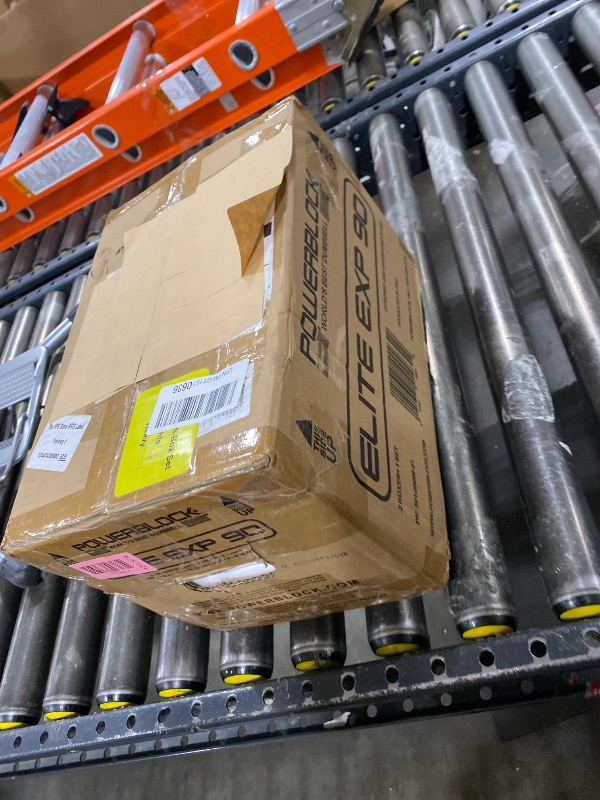 Photo 1 of PowerBlock Elite EXP Adjustable Dumbbells, Sold in Pairs, Stage 1, 5-50 lb. Dumbbells, Durable Steel Build, Innovative Workout Equipment, All-in-One Dumbbells, Expandable with Expansion Kits