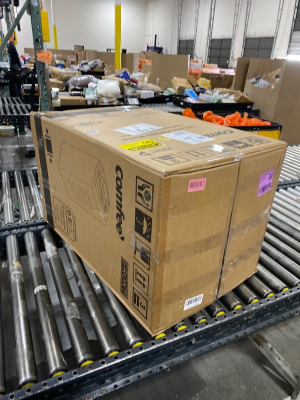 Photo 1 of Comfee Portable Washing Machine, 0.9 cu.ft Compact Washer With LED Display, 5 Wash Cycles, 2 Built-in Rollers, Space Saving Full-Automatic Washer