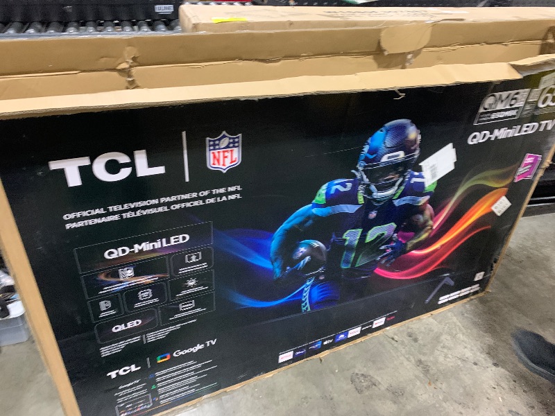 Photo 1 of TCL 65 Inch Class QM6K Series | Mini LED QLED 4K HDR | 65QM6K, 2025 Model | 120HZ-144HZ High Brightness Smart Google TV Dolby Atmos Onkyo Audio | Voice Remote Alexa Gaming Streaming Television