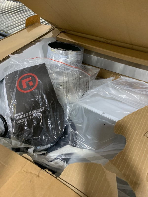 Photo 1 of Under Cabinet Range Hood With 3 Speed Exhaust Fan