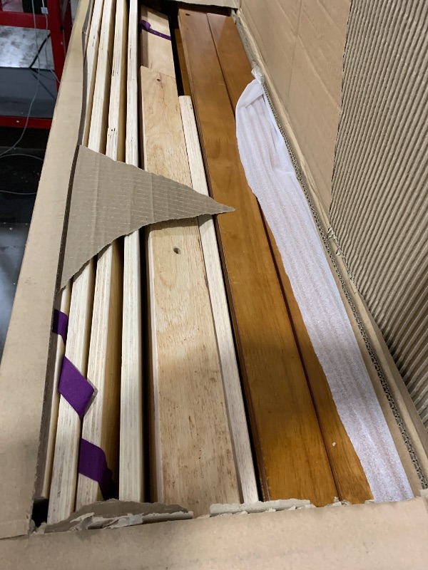 Photo 1 of full bed frame toffee