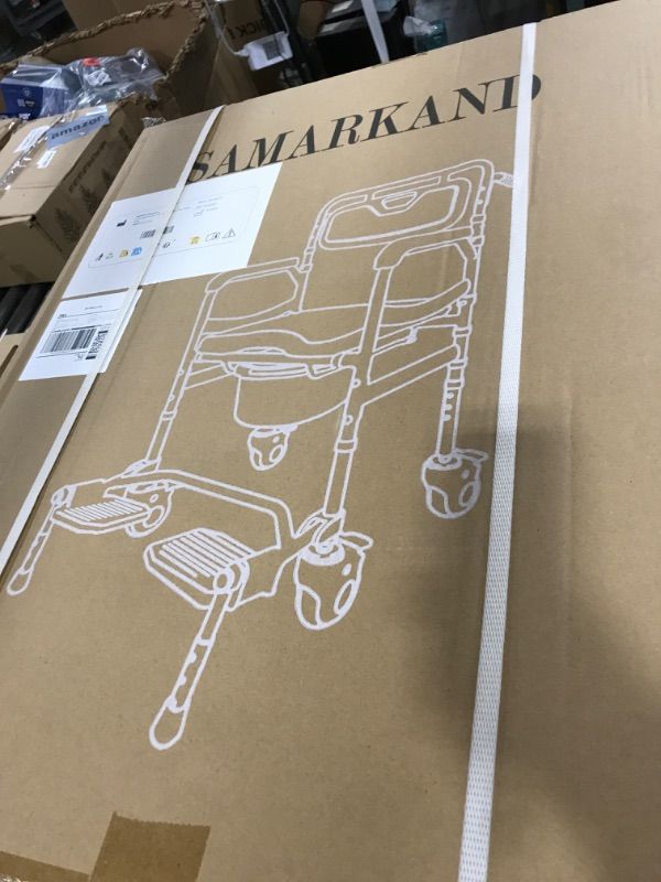 Photo 1 of Heavy Duty Rolling Shower Elderly Bath Wheel Chair