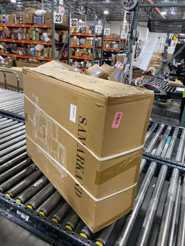 Photo 1 of SAMARKAND 3 in 1 Commode Shower Chair with Wheels + Wheelchair Tray + Footrest – Rolling Shower Chair for Elderly and Disabled - Bedside Commode Toilet - Shower Wheelchair - Toilet Riser with Handles