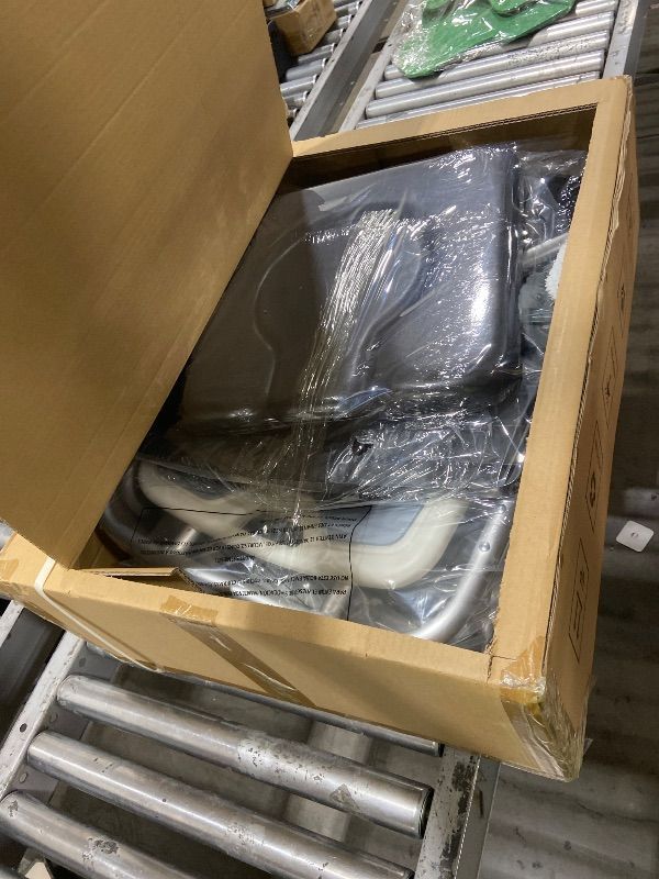 Photo 1 of SAMARKAND 3 in 1 Commode Shower Chair with Wheels + Wheelchair Tray + Footrest – Rolling Shower Chair for Elderly and Disabled - Bedside Commode Toilet - Shower Wheelchair - Toilet Riser with Handles