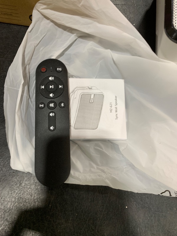 Photo 1 of Inwa Outdoor Bluetooth Speakers, IPX5 Waterproof 400W Wall Mount Speaker, Powerful Indoor/Outdoor Sound System, Wireless Sync Up to 100 Speakers, Suitable for Patio/Porch/Gazebo/Garage(MZ-621, Pair)