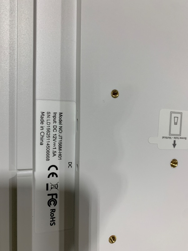 Photo 1 of Digital Calendar, 15.6 Inch Wall Planner Electronic Calendar & Chore Chart, Smart Touchscreen Interactive Display for Family Schedules, Great for Organizing Your Routines, Wall & Desk Mountable