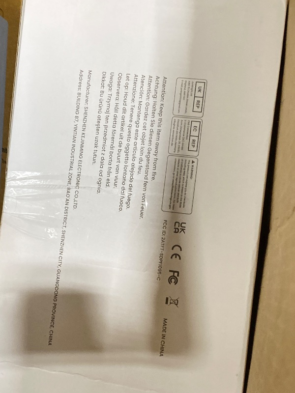 Photo 1 of Uhale 10.1" Digital Picture Frame with 32GB Storage Support SD Card, Electronic Photo Frames with 1280x800 HD IPS Touch Screen, Instantly and Securely Share Memories, Send Wishes from Anywhere