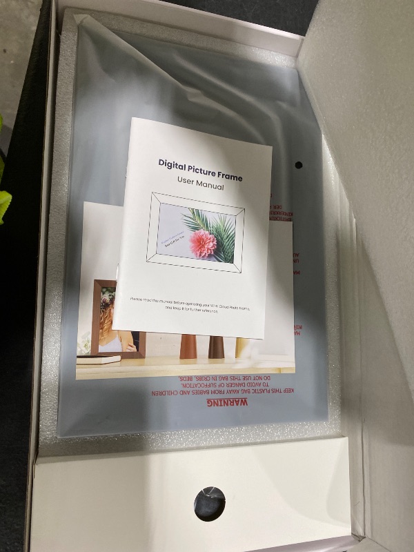 Photo 1 of Uhale 10.1" Digital Picture Frame with 32GB Storage Support SD Card, Electronic Photo Frames with 1280x800 HD IPS Touch Screen, Instantly and Securely Share Memories, Send Wishes from Anywhere