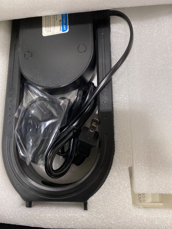 Photo 1 of Feefir UV Light Sanitizer,4-Speed Timing and Remote Control UVC Home Disinfection Device,Portable Ultraviolet Light Sanitizer Effectively Mold Remover and Dust Mites,UV Lamp for Whole Room,Black