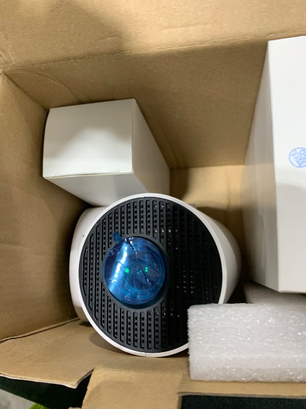 Photo 1 of ?Electric Focus?Magcubic Mini Projector 4K Support, Portable Projector with WiFi 6 and Bluetooth 5.4, Smart Proyector, 5W Soundbase Speaker, 180°Rotation for Home Theater