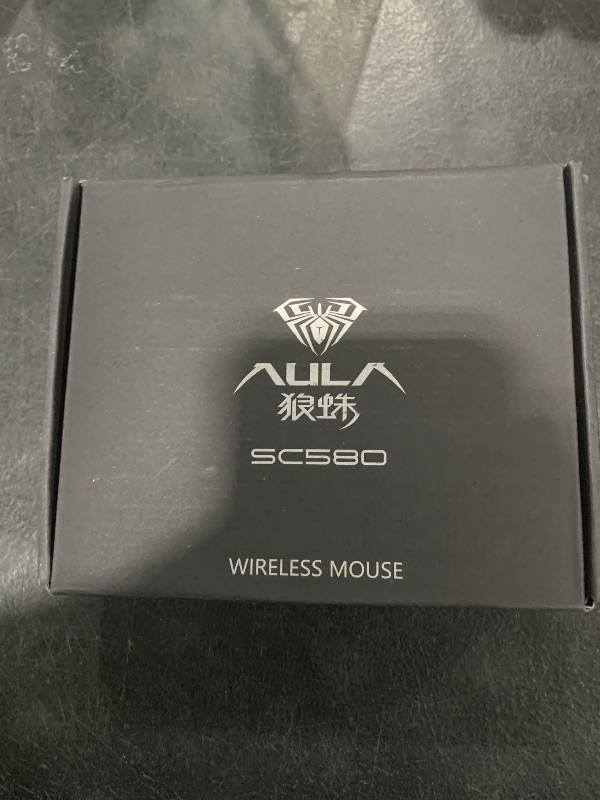 Photo 1 of AULA SC580 Wireless Gaming Mouse, Tri-Mode 2.4G/BT5.0/USB-C Gaming Mouse, 12000 DPI Rechargeable Wireless Mouse with 6 Programmable Buttons, Ergonomic Computer Mouse for Laptop/PC/Mac/Tablet