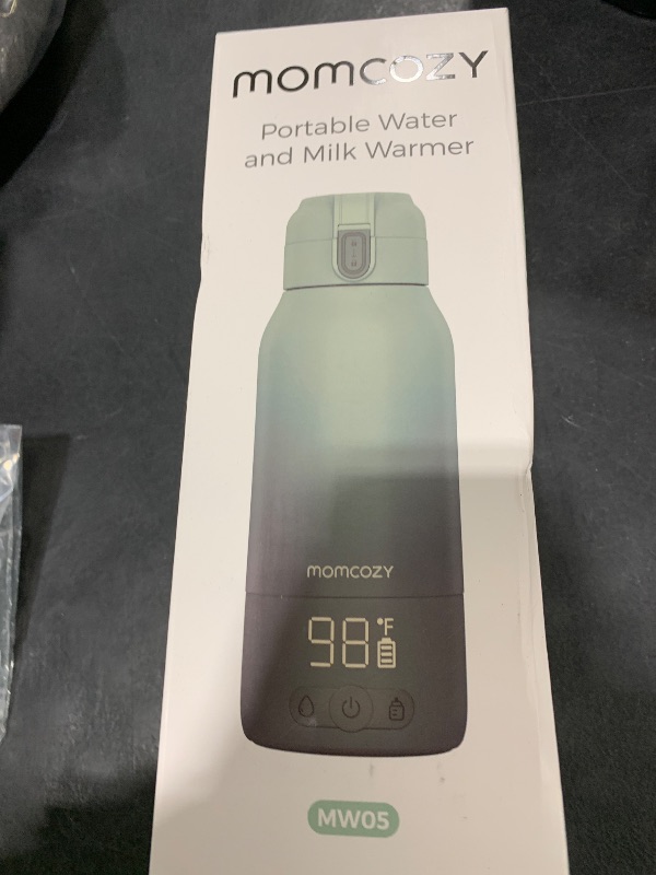 Photo 1 of Momcozy Portable Milk Warmer for Travel – Dual Heating Modes for Breast Milk & Water, Portable Bottle Warmer with Fast Heating & Long Battery Life, 17 Ounces Large Capacity to Meet Your All-Day Needs