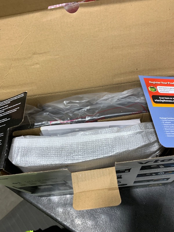 Photo 1 of VTech AM18447 Main Console 4-Line Small Business Phone System - Expandable to 10 Stations, Digital Answering Machine, Auto Attendant, Intercom & Custom Music on Hold, Black