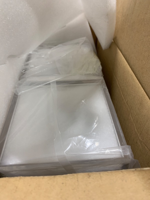 Photo 1 of 1.25 Gallon Dual Acrylic Beverage Dispenser with Bamboo Stand – Iced Drink Dispenser with Stainless Steel Spigot & Built-in Ice Core