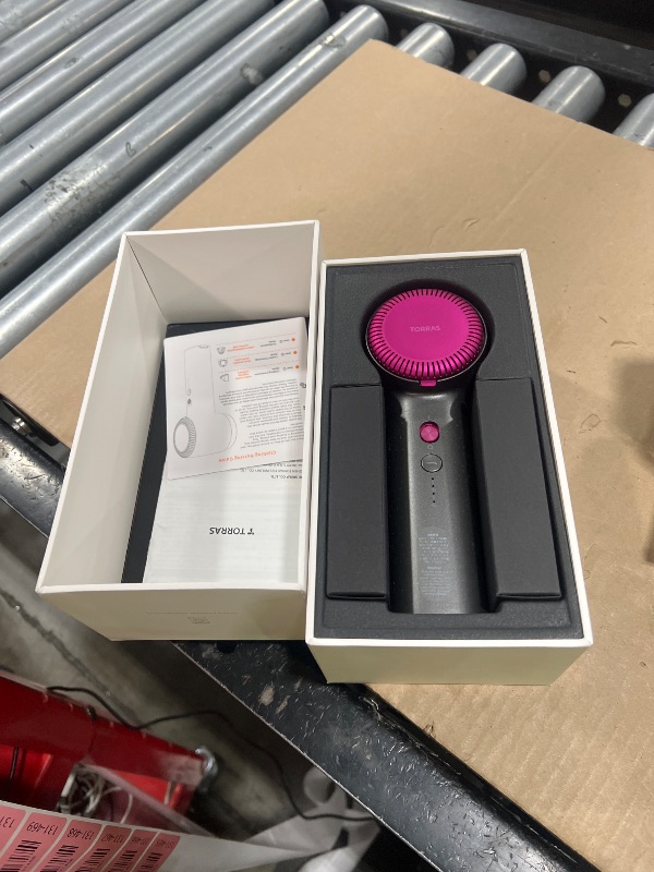 Photo 1 of TORRAS Rechargeable Fabric Shaver Electric Lint Remover 3-Speed Remove Fuzz, Pilling for Cashmere, Wool, Clothes, Sweater, Coat, Furniture, Clothes depiller with Replacement Blades