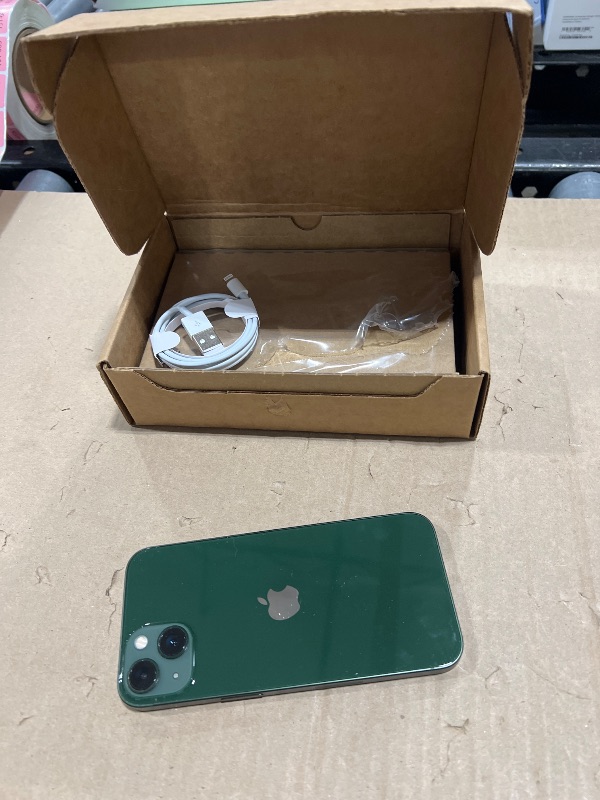 Photo 1 of Apple iPhone 13, 256GB, Green - Unlocked (Renewed)