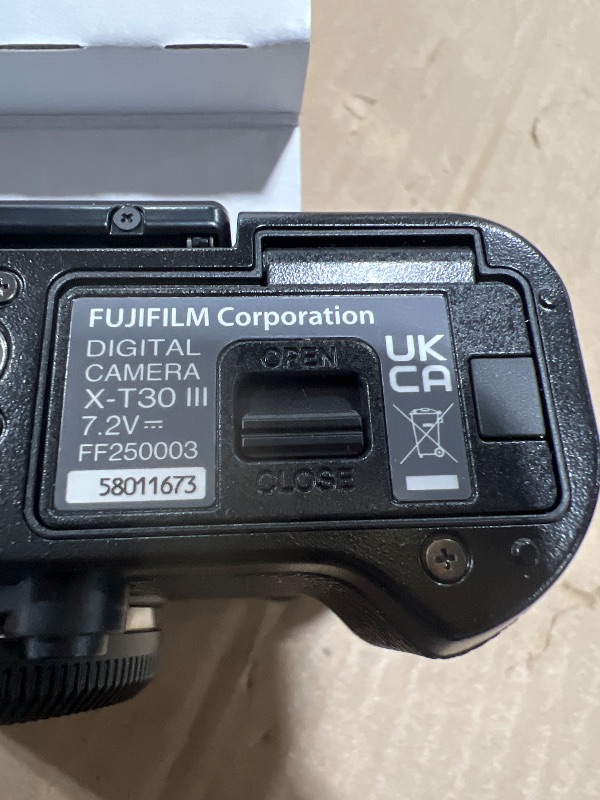 Photo 1 of FUJIFILM X-T30 III Mirrorless Camera Body, Black