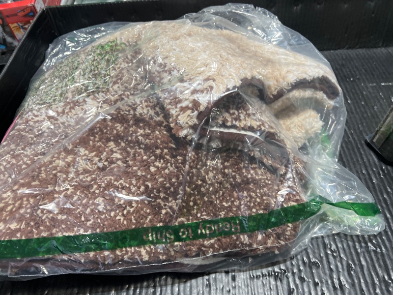 Photo 1 of OLANLY Bathroom Rugs Mat 47x32, Extra Soft Absorbent Microfiber Bath Rugs, Rubber Backing, Quick Dry, Machine Washable Bath Mats for Bathroom Floor, Tub and Shower, Home Decor Accessories, Brown