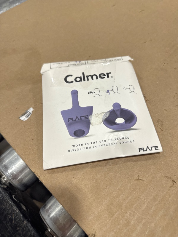 Photo 1 of Flare Calmer | Ear Plugs Alternative | Daily Noise Relief | Sound Sensitivity | Stress Relief | No Muffling | Improve Wellbeing | Comfy, Reusable, Soft Silicone Earplugs | Original Purple