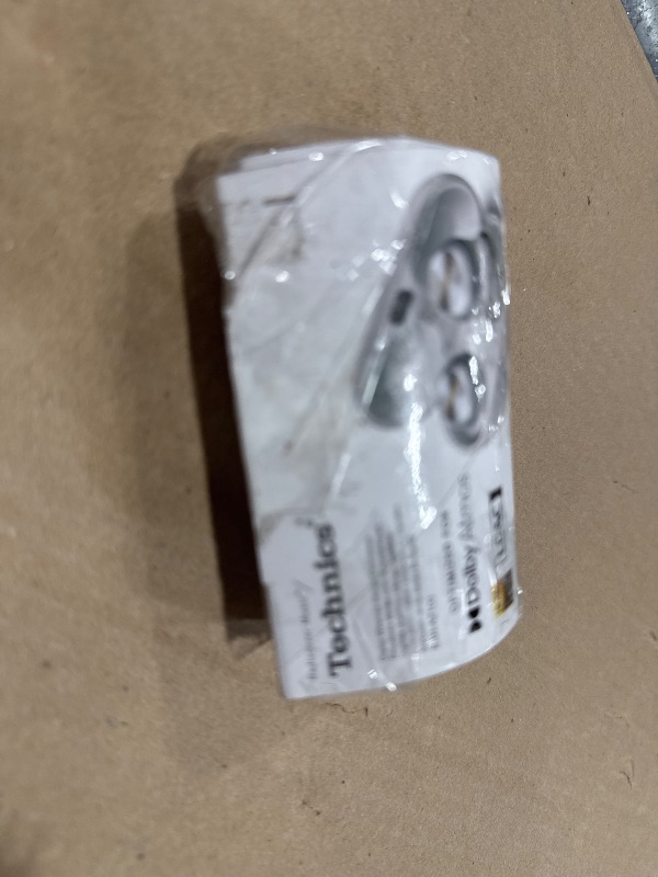 Photo 1 of Technics Reference Class Hi-Fi Wireless Earbuds, Dolby Atmos with Head Tracking, Adaptive Noise Cancelling, 3 Device Multipoint, 10-hr Battery, Wireless Charging, Improved Fit - EAH-AZ100-S (Silver)