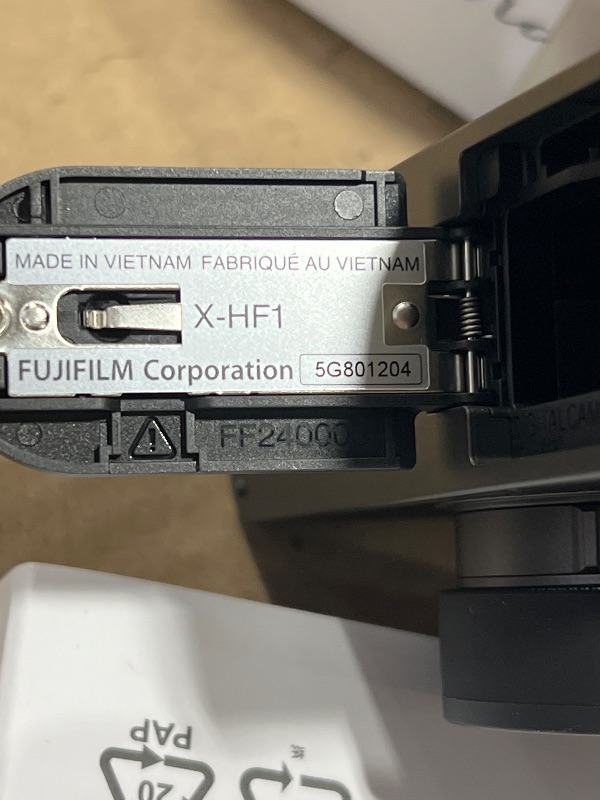 Photo 1 of FUJIFILM X Half Mirrorless Camera - Charcoal Silver