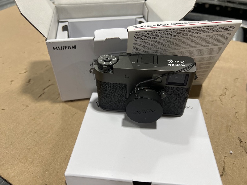 Photo 1 of FUJIFILM X Half Mirrorless Camera - Charcoal Silver