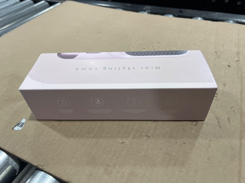 Photo 1 of Go Brush Pro 2026 Hair Straightener Brush 300 Million Negative Ionic Portable Cordless Hair Straightener for Women with 4 Temps Fast Heating MCH Ceramic Coating Smooth Frizz - Free Hair Gift for Women