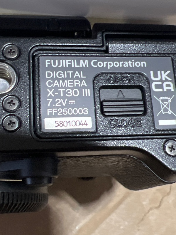 Photo 1 of FUJIFILM X-T30 III Mirrorless Camera Body, Black