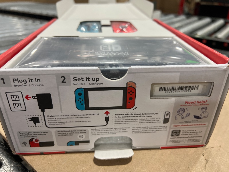 Photo 1 of Nintendo Switch™ with Neon Blue and Neon Red Joy?Con™