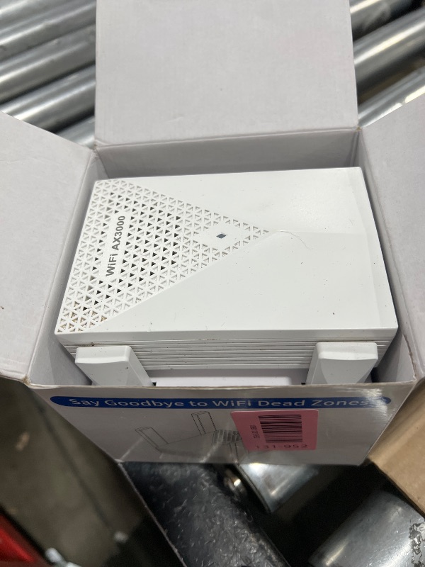 Photo 1 of 2025 AX3000 WiFi 6 Extender-Dual Band (2.4G/5.8G), WiFi Extender Signal Booster with Gigabit Ethernet Port, Access Point, No Required App, Long Range WiFi Booster, Faster Speed and Easy Setup