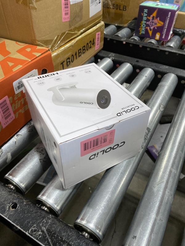 Photo 1 of [Built-in Apps & 2025 Upgraded] Mini Projector Support 4K 1080P Auto Keystone 180° Rotatable with WiFi 6 and Bluetooth 5.4, Projector Portable Compatibile with HDMI/TV Stick/Memory Stick/Laptop-Black