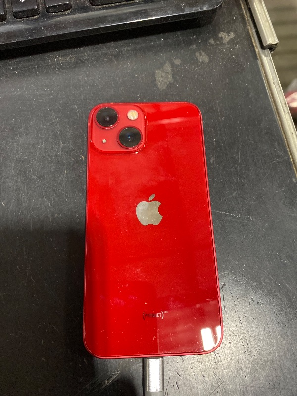 Photo 1 of Apple iPhone 13 Mini, 128GB, Red - Unlocked (Renewed)