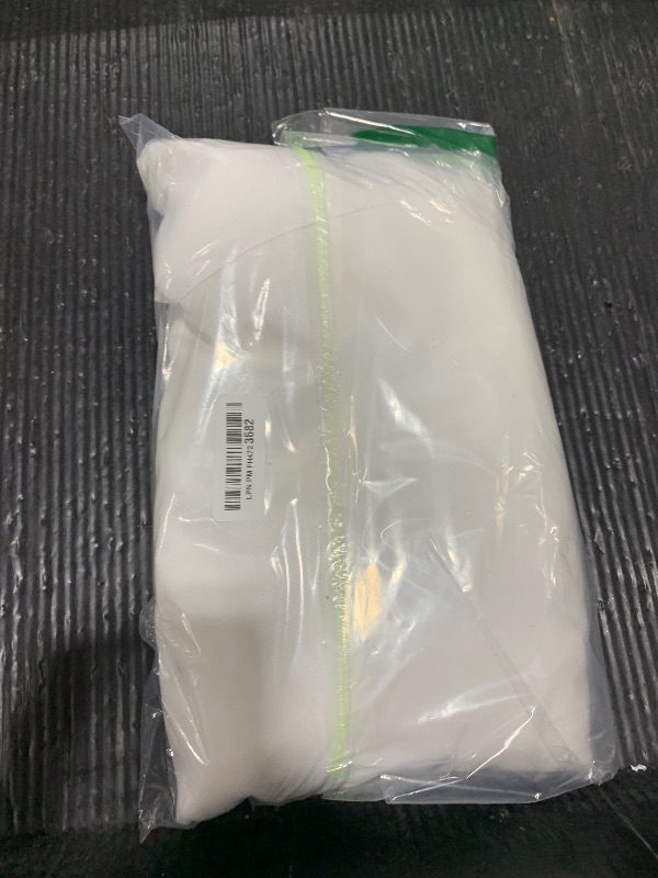 Photo 1 of 10x10ft Wrinkle Free White Backdrop Curtain for Parties Soft Fabric Drapes Wedding White Curtain Backdrop for Birthday Party Decorations Background for Photography 5x10ft, 2 Panels