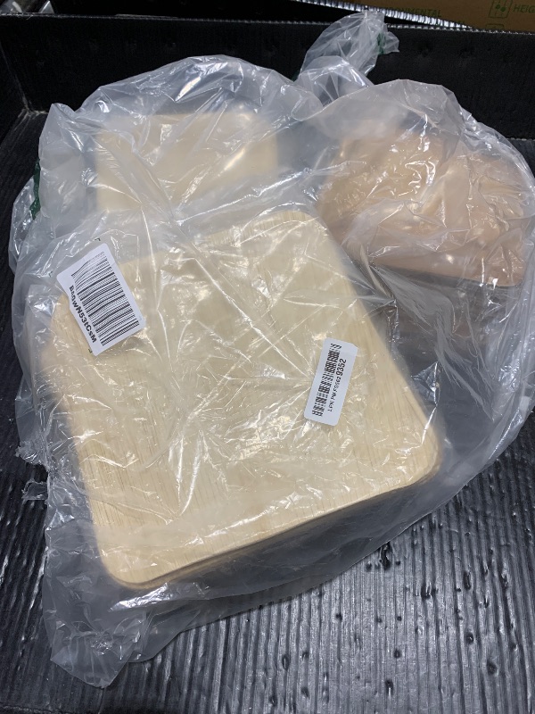 Photo 1 of Havawish 75 Pcs Compostable Palm Leaf Plates and Bowls Set 16 oz Biodegradable Bowls 8 & 9 Inch Bamboo Paper Disposable Plate for Party Dinner Bulk Party Dinnerware Supplies for 25 Guests