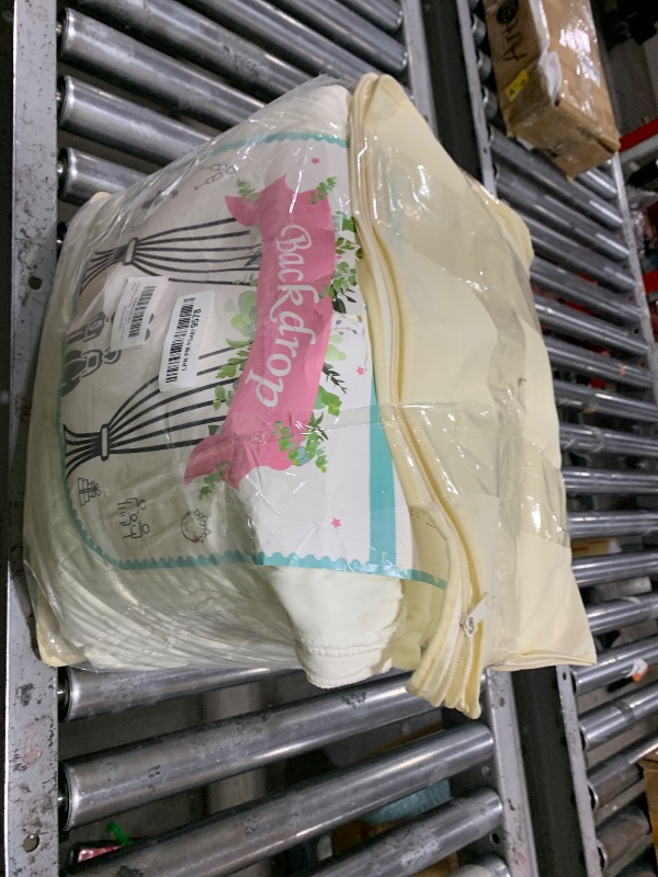 Photo 1 of 50 ft×20 ft Ivory Ceiling Curtain Drapes for Weddings Parties,Wrinkle Free Polyester Draping Fabric Ivory Cream Drapery for Party Tent Canopy Hotel Banquet Hall Ceiling Decor-10 Panels 5×20ft