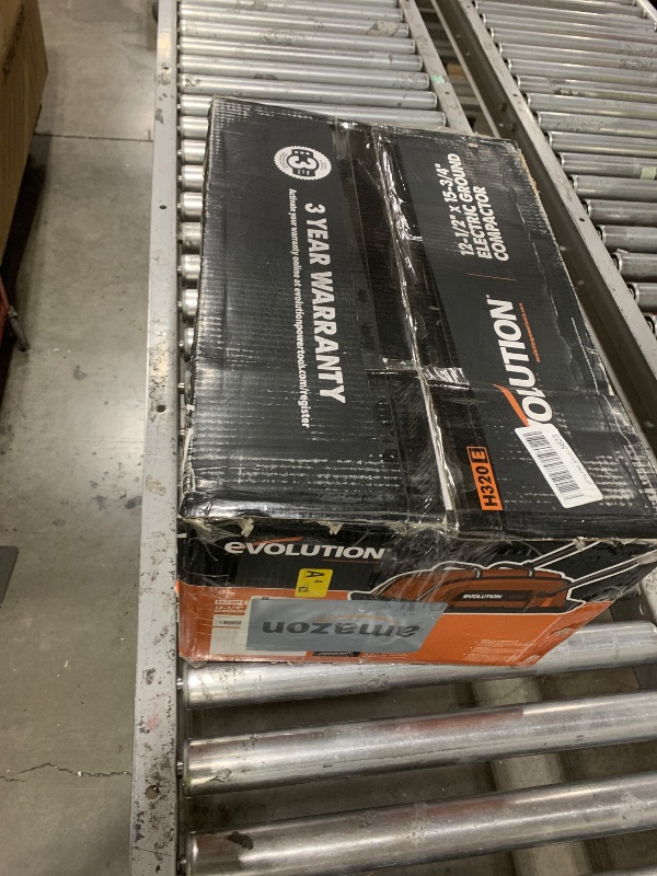 Photo 1 of Evolution Hulk Electric Compactor Plate - Ideal For Levelling Pavement, Artificial Turf Ground Preparation, Patio, Blockwork, Sand, Soil & More