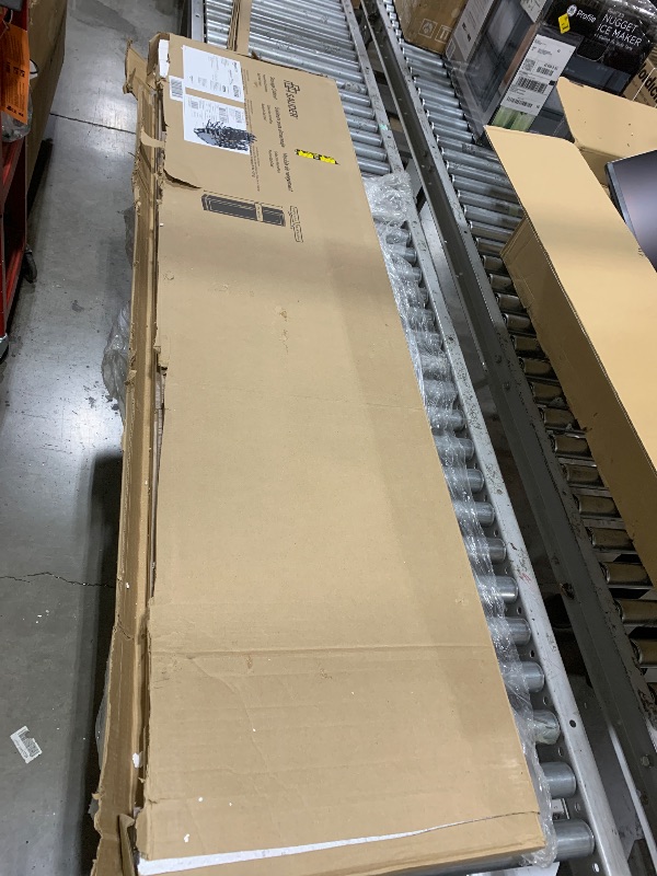 Photo 1 of Iwell Tall Narrow Storage Cabinet with Doors, Rattan Cabinet with Adjustable Shelves, Freestanding Linen Storage for Living Room, Entryway, Kitchen, Bathroom, Natural