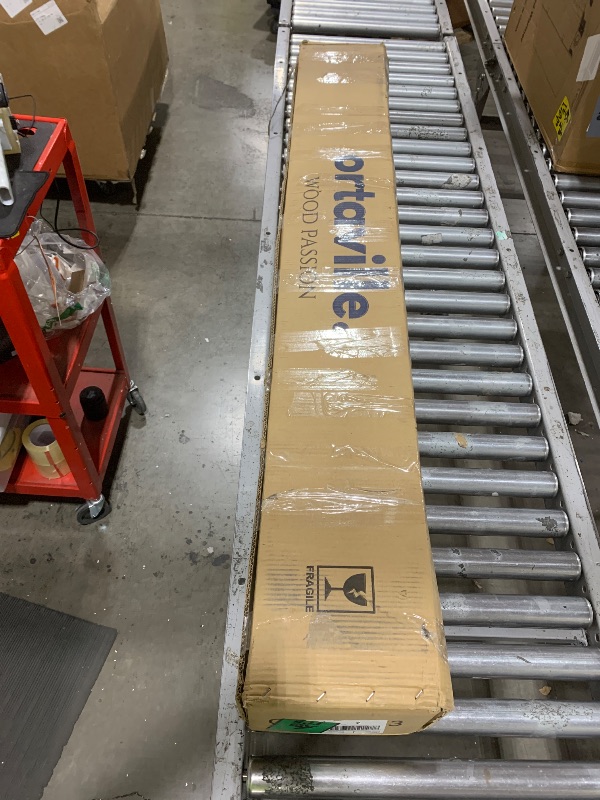 Photo 1 of BoscoMondo Fireplace Mantel, Wall-Mounted 60 inch Floating Shelf for Wall, Tv Shelf, Rustic Shelf - 8x6x60 Walnut