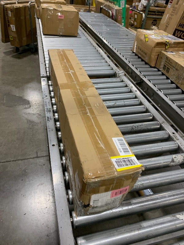 Photo 1 of Muzata 4Pack Black Stair Cable Railing Post 42 Inch for 25-35 Degrees Stair 42"x2"x2" Surface Mount T304 Stainless Steel Cable Railing System Kit Indoor Outdoor with Paper User Guide PS01 BA4L