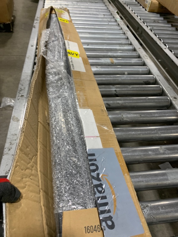 Photo 1 of Muzata 4Pack 4FT Black Cable Railing Handrail Rectangular Stainless Steel Handrail for Cable Railing System Top Rail Deck Stair Indoor Outdoor Length Adjustable with Paper User Guide HT10 BP4