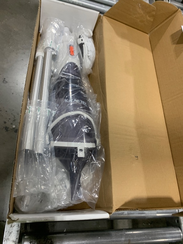 Photo 1 of Pool Vacuum for Above & In-ground Pool with a Telescopic Pole, Handheld Pool Vacuum Pool Keeper K1, Cordless Rechargeable Pool Vacuums Cleaner for Hot Tubs, Spas, Fast Deep Cleaning, 60 Mins Runtime