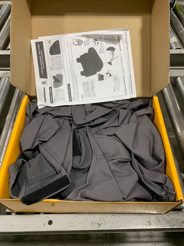 Photo 1 of Covercraft Carhartt SeatSaver Front Row Custom Fit Seat Cover for Select Ford Models - Duck Weave (Gravel)