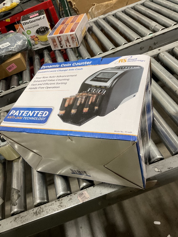 Photo 1 of PARTS ONLY ----------------------------------------------------------------------------Royal Sovereign 4 Row Digital Coin Sorter FS-44N