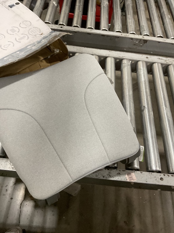 Photo 1 of READY ROCKER Deluxe Slate | Adjustable Ergonomic Portable Rocker | Back Pain Relief & Relaxation | Black Rocker & Deluxe Cover | Back & Lumbar Support for Chair | Lightweight & Portable | 3.0 Model