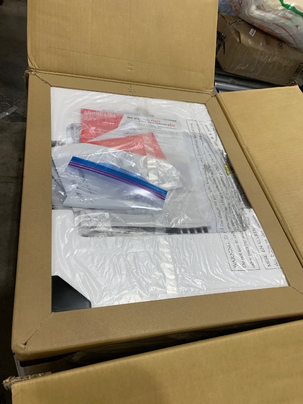 Photo 1 of Frigidaire 6,000 BTU Window Air Conditioner & Dehumidifier, 115V, Cools up to 250 Sq. Ft. for Apartment, Dorm Room & Small/Medium Rooms, with Remote Control, Programmable Timer, and Sleep Mode, White