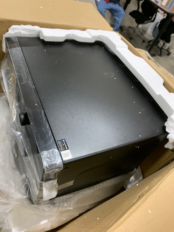 Photo 1 of SAMSUNG 1.2 cu. ft. Countertop Convection Microwave with Air Fry, Black Glass