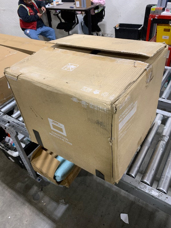 Photo 1 of SAMSUNG 1.2 cu. ft. Countertop Convection Microwave with Air Fry, Black Glass