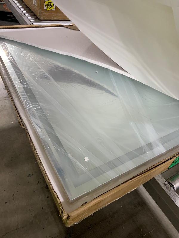 Photo 1 of LED Mirror for Bathroom, 48×36 Inch Bathroom Mirror with Lights, 3 Colors Stepless Dimmable Led Bathroom Vanity Mirror with Front Lit and Backlit, Anti-Fog, Memory, ShatterProof Tempered Glass