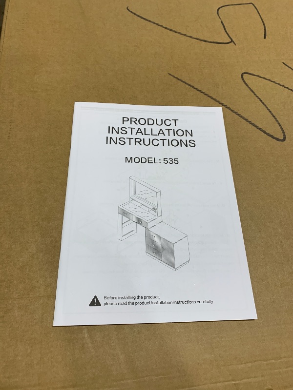 Photo 1 of 57“Makeup Vanity Desk with Mirror and Lights, Vanity Desk with 5 Drawers & Storage Shelves, Vanity Table with Power Outlet, 3 Color Modes & Adjustable Brightness Dressing Table, Bedroom,White